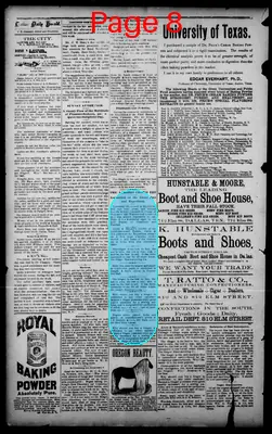 Page thumbnail for The Dallas Daily Herald