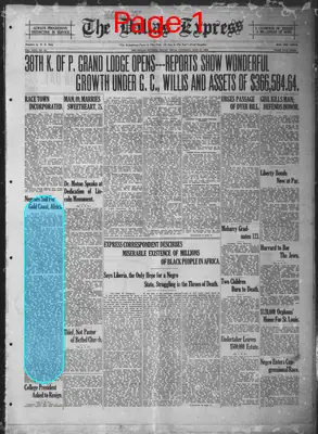 Page thumbnail for The Dallas Express