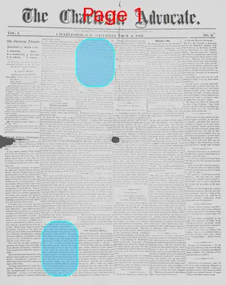 Page thumbnail for The Charleston Advocate