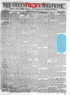 Page thumbnail for The Greenville Enterprise