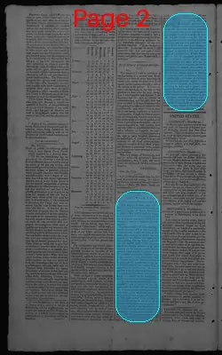 Page thumbnail for Gazette Of The United States & Evening Advertiser