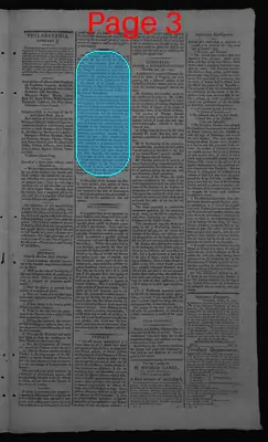 Page thumbnail for Gazette Of The United States & Evening Advertiser