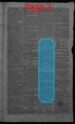 Page thumbnail for Gazette Of The United States & Evening Advertiser