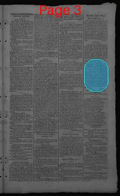 Page thumbnail for Gazette Of The United States & Evening Advertiser