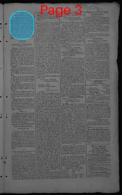 Page thumbnail for Gazette Of The United States & Evening Advertiser