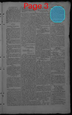 Page thumbnail for Gazette Of The United States & Evening Advertiser