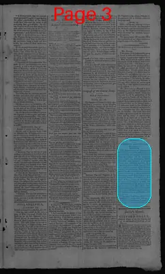 Page thumbnail for Gazette Of The United States & Evening Advertiser