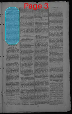 Page thumbnail for Gazette Of The United States & Evening Advertiser