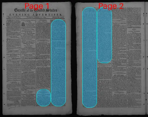 Page thumbnail for Gazette Of The United States & Evening Advertiser