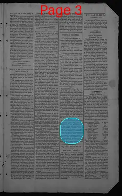 Page thumbnail for Gazette Of The United States & Evening Advertiser