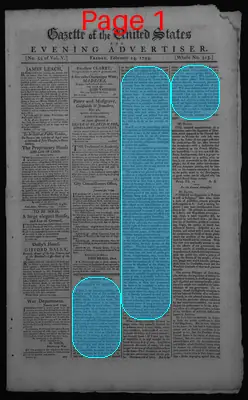 Page thumbnail for Gazette Of The United States & Evening Advertiser