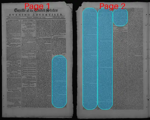 Page thumbnail for Gazette Of The United States & Evening Advertiser