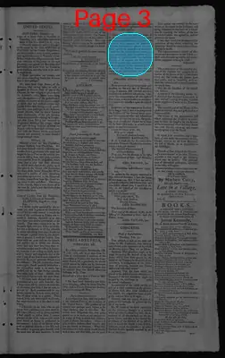 Page thumbnail for Gazette Of The United States & Evening Advertiser