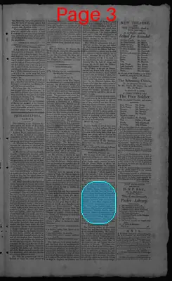 Page thumbnail for Gazette Of The United States & Evening Advertiser