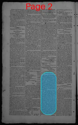 Page thumbnail for Gazette Of The United States & Evening Advertiser