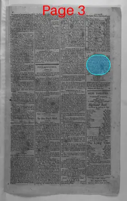 Page thumbnail for Gazette Of The United States & Evening Advertiser