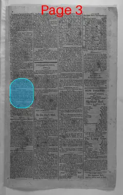 Page thumbnail for Gazette Of The United States & Evening Advertiser