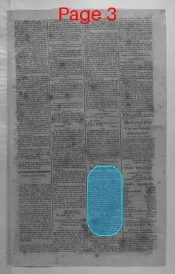 Page thumbnail for Gazette Of The United States & Evening Advertiser