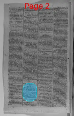 Page thumbnail for Gazette Of The United States & Evening Advertiser