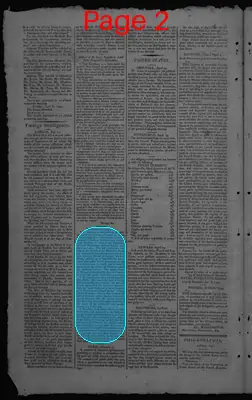 Page thumbnail for Gazette Of The United States & Evening Advertiser
