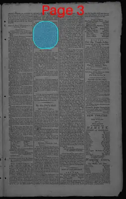 Page thumbnail for Gazette Of The United States & Evening Advertiser