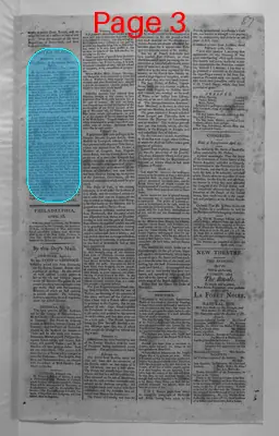 Page thumbnail for Gazette Of The United States & Evening Advertiser