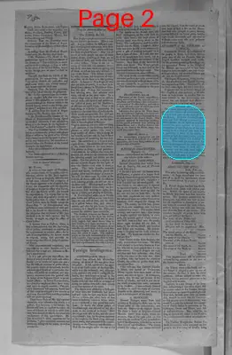 Page thumbnail for Gazette Of The United States & Evening Advertiser