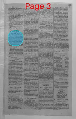 Page thumbnail for Gazette Of The United States & Evening Advertiser