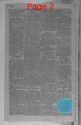 Page thumbnail for Gazette Of The United States & Evening Advertiser
