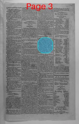 Page thumbnail for Gazette Of The United States & Evening Advertiser