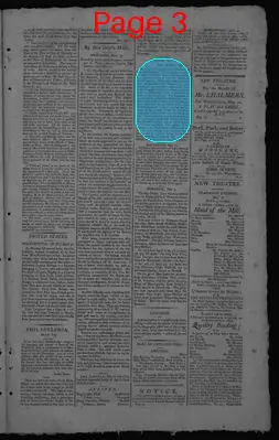 Page thumbnail for Gazette Of The United States & Evening Advertiser