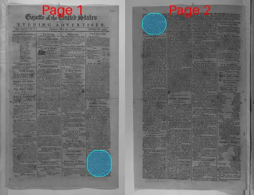 Page thumbnail for Gazette Of The United States & Evening Advertiser