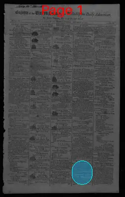 Page thumbnail for Gazette Of The United States, & Philadelphia Daily Advertiser