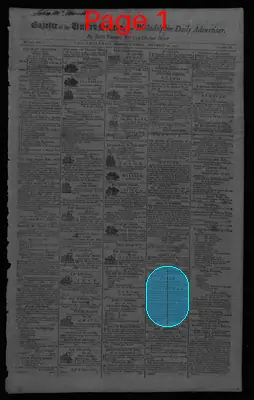 Page thumbnail for Gazette Of The United States, & Philadelphia Daily Advertiser