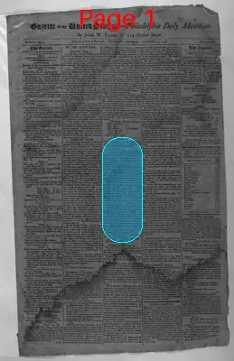 Page thumbnail for Gazette Of The United States, & Philadelphia Daily Advertiser