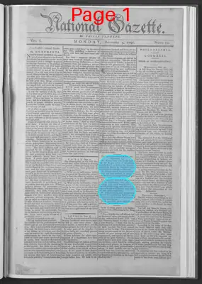 Page thumbnail for National Gazette