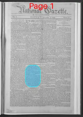 Page thumbnail for National Gazette