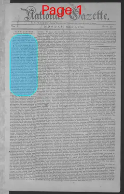Page thumbnail for National Gazette