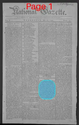 Page thumbnail for National Gazette