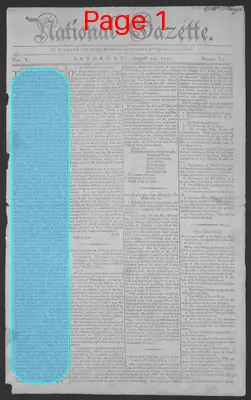 Page thumbnail for National Gazette