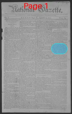 Page thumbnail for National Gazette