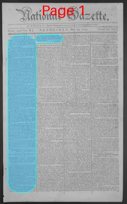 Page thumbnail for National Gazette