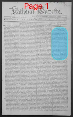 Page thumbnail for National Gazette