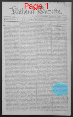 Page thumbnail for National Gazette