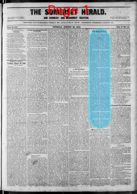 Page thumbnail for The Somerset Herald And Farmers' And Mechanics' Register