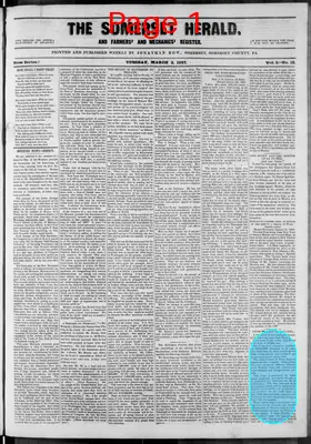 Page thumbnail for The Somerset Herald And Farmers' And Mechanics' Register