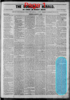 Page thumbnail for The Somerset Herald And Farmers' And Mechanics' Register