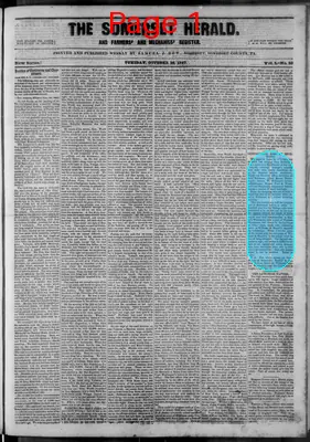 Page thumbnail for The Somerset Herald And Farmers' And Mechanics' Register