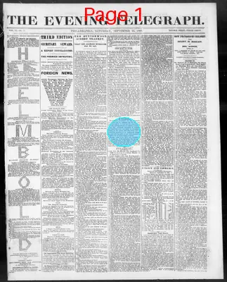 Page thumbnail for The Evening Telegraph