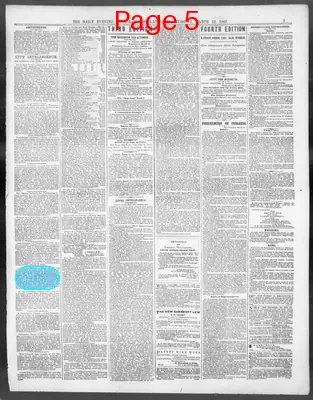 Page thumbnail for The Evening Telegraph